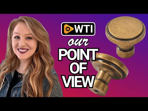 20 Pack Antique Brass Cabinet Knobs 1-1/4 inch - WTI product video review