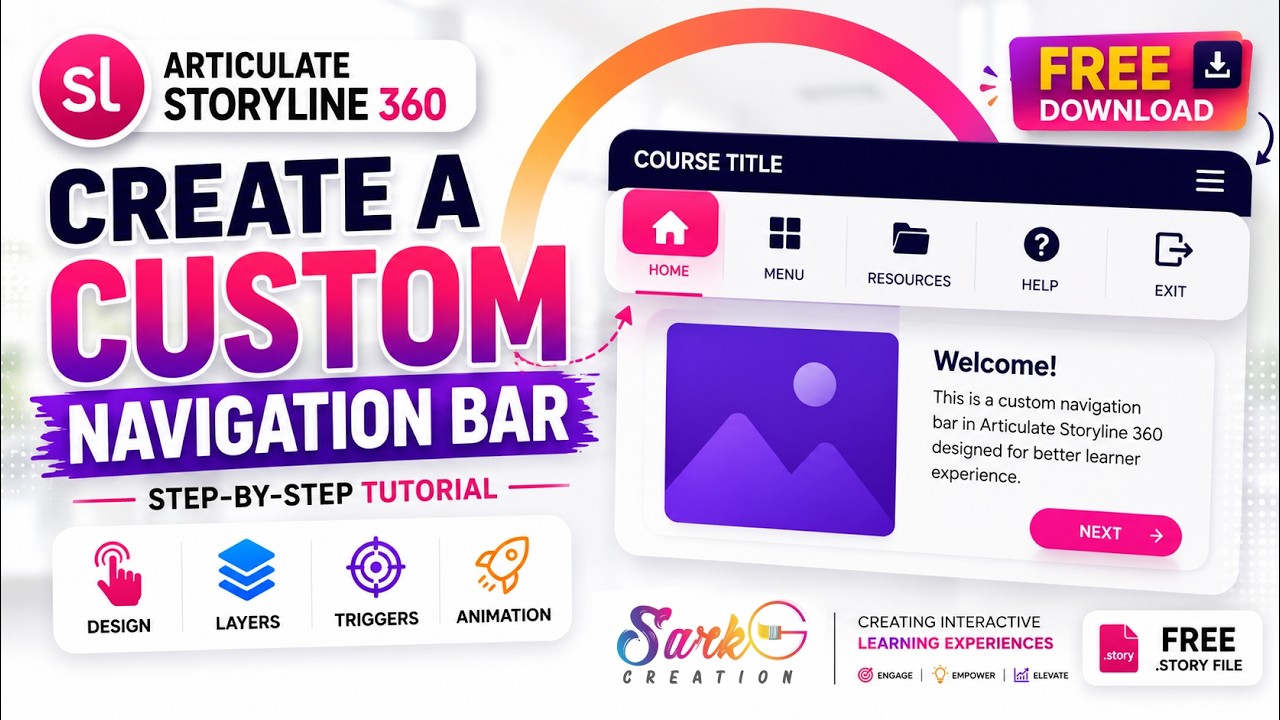 Create a Custom Navigation Bar Step-by-Step Tutorial
