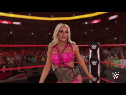 WWE 2K22 RAW Mandy Rose & Becky Lynch vs. Tegan Nox & Shotzi