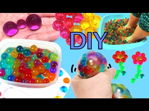 Orbeez Toy: 水ビー玉やウォータービーズを使った実験やゲーム : 簡単DIYアイデア (Juguete Orbeez: experimentos y juegos con canicas de agua o water beads | Ideas FACILES DIY)