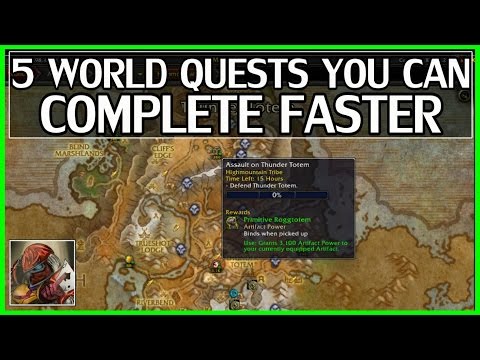 5 World Quests You Can Complete Faster - WoW Legion