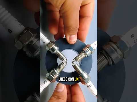 mira como hacer una bobina casera para tus manualidades con luz LED..