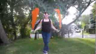 Flag Poi - July 27th, 2013