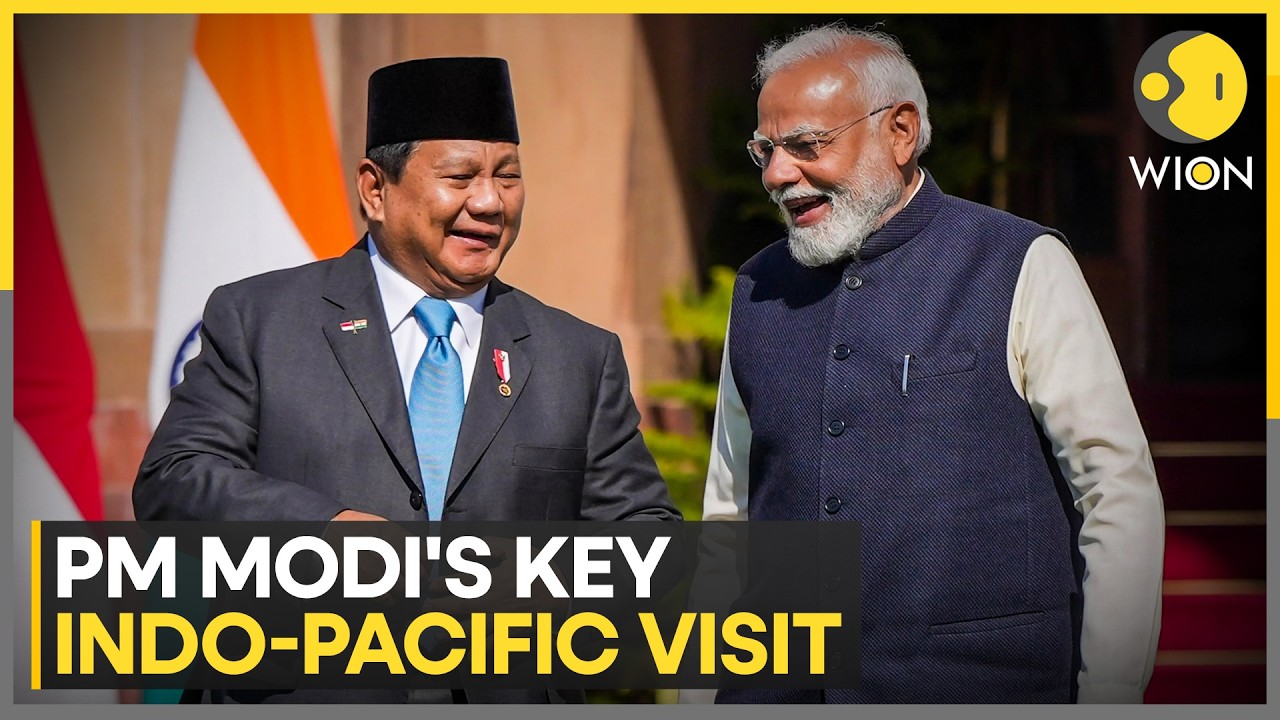 PM Modi’s Big Indo-Pacific Tour; Indonesia, All Set To Visit New Zealand And Australia | WION