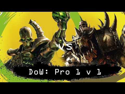 Dawn of War Pro Mod 1 v 1  Orks (Matu) vs Necrons (Itness)
