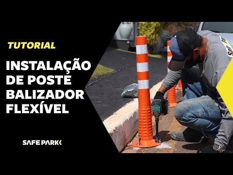 Vídeo Tutorial Instalação Poste Balizador | Safe Park Sinalização