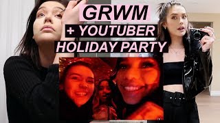 holiday party vlog!! || reuniting with my old Youtube friends