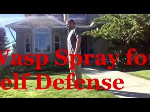 image-Can wasp spray be used for self-defense?