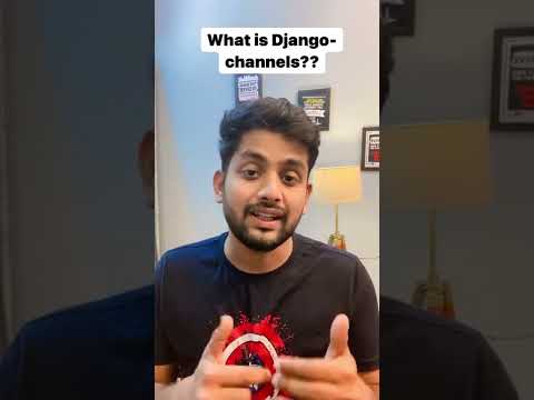 Django Channels EXPLAINED in 50 secs !!!!!   #shorts #youtube thumbnail