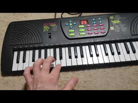 Синтезатор игрушечный SD-980A