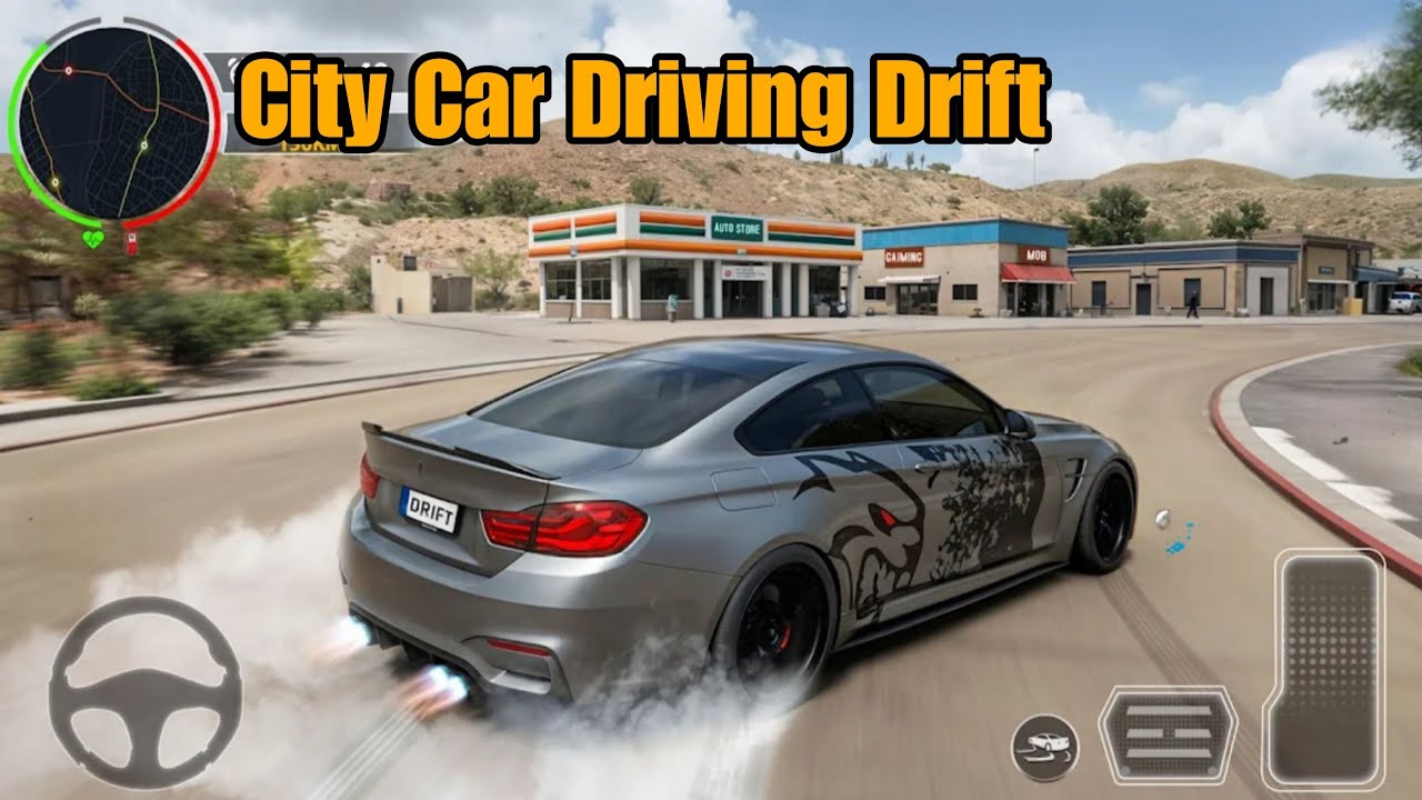 City Car Driving Drift Games mobile gameplay - android iOS