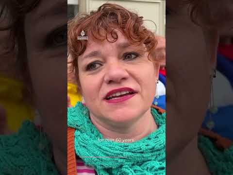 Madrid protest against US blockade of Cuba