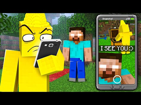 Using A Working Phone To Troll My Friend in Minecraft