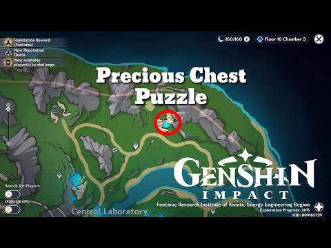 Precious Chest North of Northeast of Central Laboratory Ruins | Genshin Impact