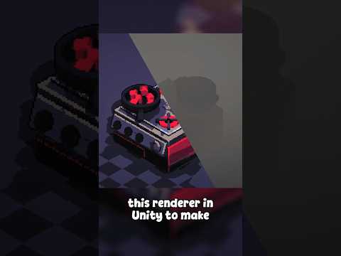 The Pixel Art Renderer 🎨  #coding  #gamedev  #pixelart