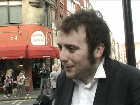 Raphael Gualazzi, Italy 2011 - esctoday.com interview at the London Eurovision Party 17 April 2011