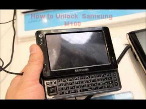 Samsung M100 Unlock Code - Free Instructions