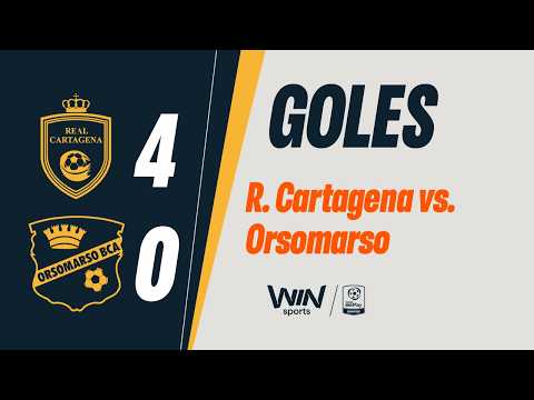 Real Cartagena vs. Orsomarso (goals) | BetPlay Dimayor Tournament 2026-1 | Matchday 8