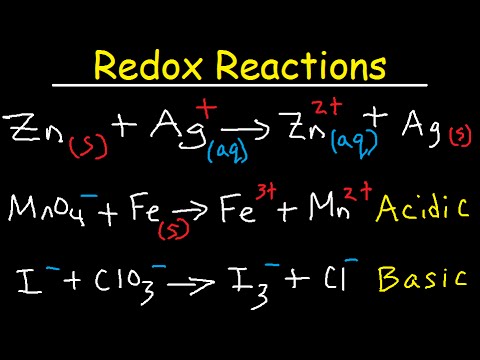 How To Balance Redox Reactions - General Chemistry Practice Test / Exam Review