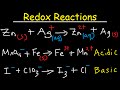 How To Balance Redox Reactions General Chemistry Practice Test Exam Review