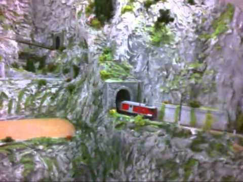 Führerstandsfahrt auf Schmalspurstrecke Modelleisenbahnclub Kirchmättli Horw