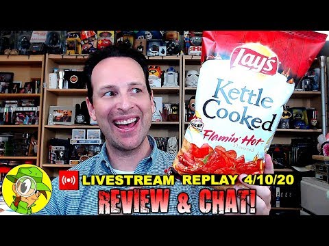 , title : 'Lay's® | Kettle Cooked | FLAMIN' HOT® Review 🥔🔥 | Livestream Replay 4.10.20 | Peep THIS Out!'