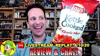 Lay&#39;s® | Kettle Cooked | FLAMIN&#39; HOT® Review 🥔🔥 | Livestream Replay 4.10.20 | Peep THIS Out!