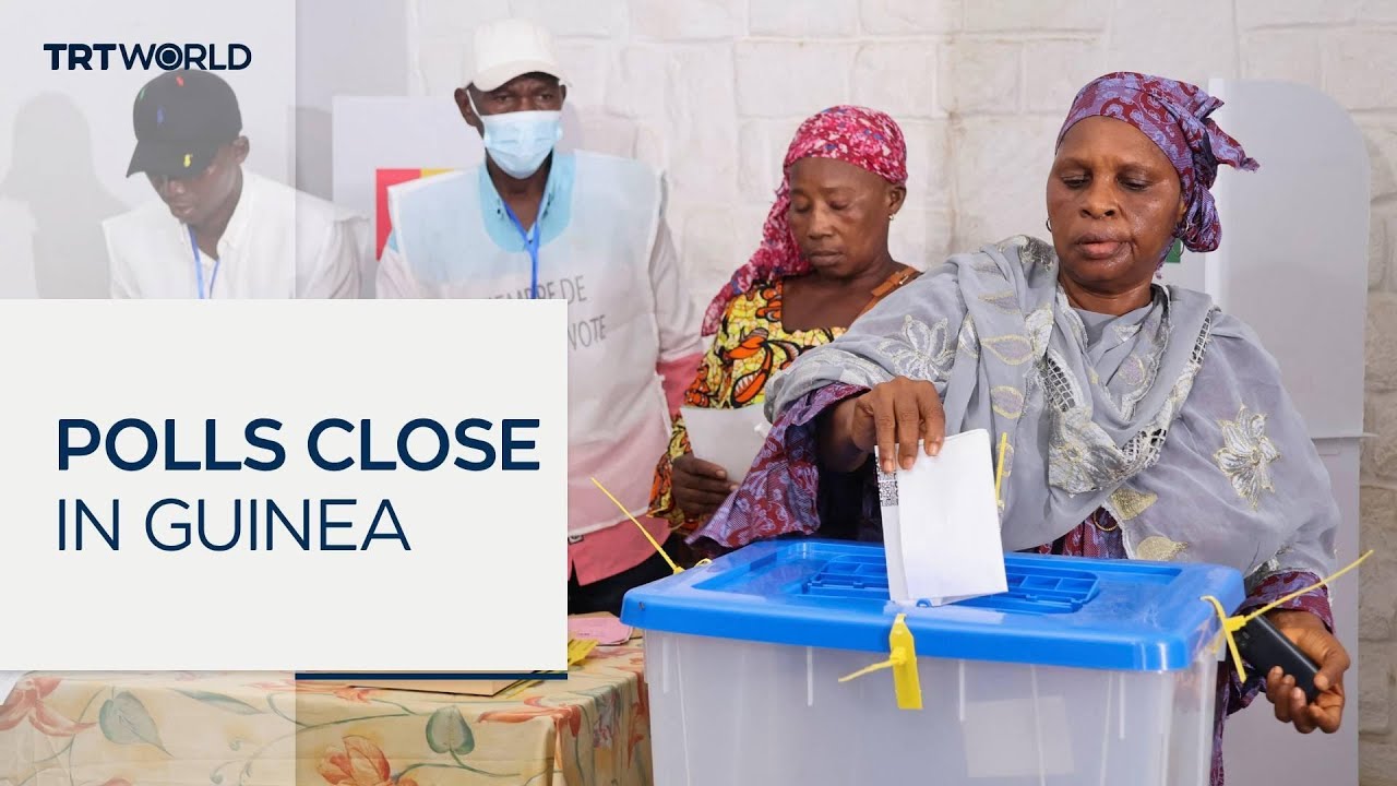 Voting ends in Guinea’s first election since 2021 coup