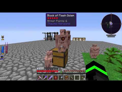 Minecraft Modded Survival world: simply magic EP 17: corporeal attractor, tier 4 alter