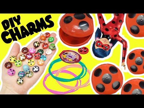 Miraculous Ladybug DIY Jewelry Charm Bracelet Craft