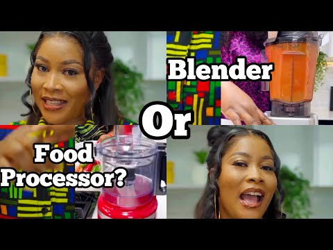 A BLENDER VS A FOOD PROCESSOR? Which is the best? | DIARYOFAKITCHENLOVER