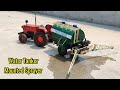 How To Make A Water Tanker Mounted Sprayer With RC Tractor How To Make A Tractor