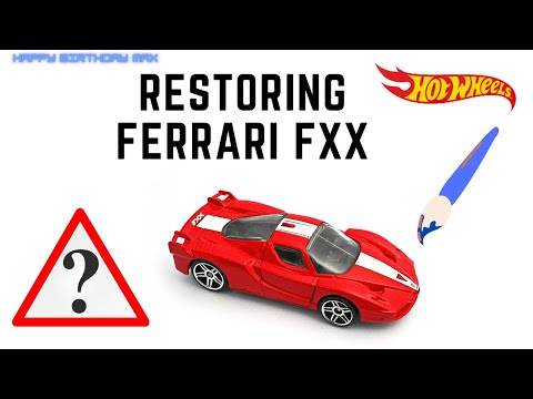 Thumbnail for RESTORING FERRARI FXX HOTWHEEL🏎 by Ferrari FXX, Ferrari