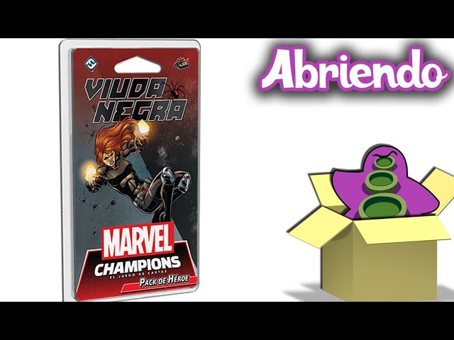 Vídeo relacionado con Fantasy Flight Games- Marvel Champions - Viuda Negra, Color (MC07ES)