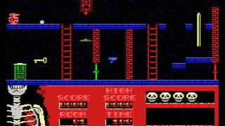 Classic Games Junkies - "Haunted House" (MSX) - Room 1