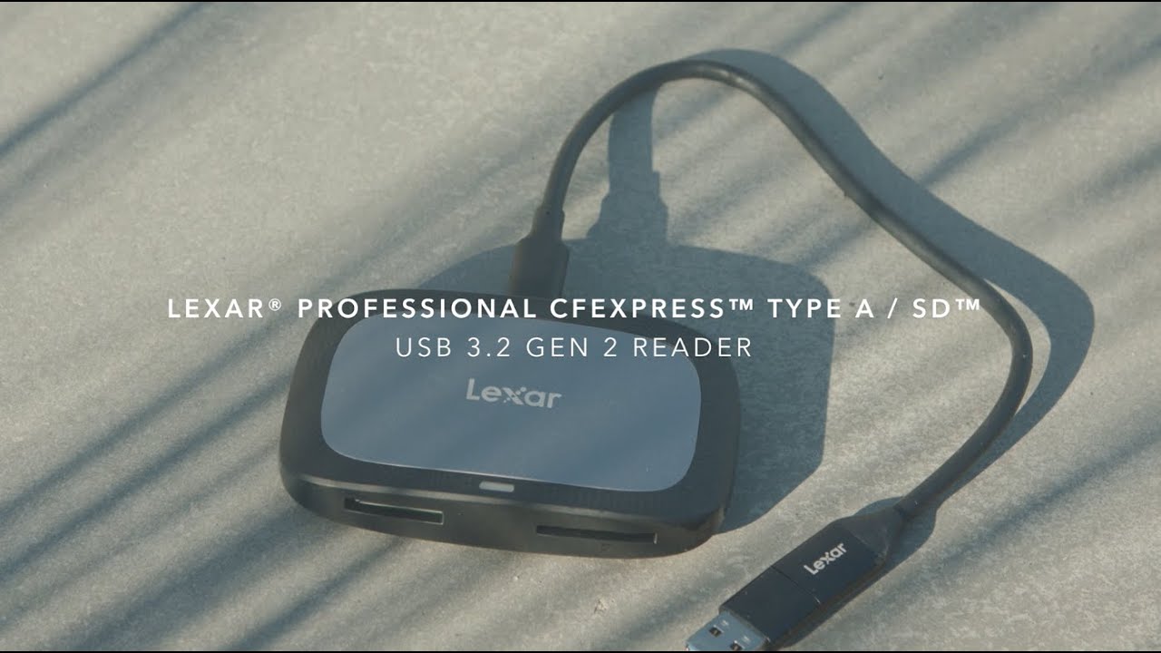 Lexar Professional CFexpress Type A / SD USB 3.2 Gen 2 Reader