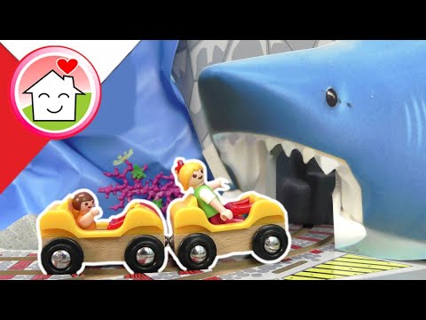 Playmobil po polsku Rodzina Hauser na przejażdżce Rekin - Rodzina Hauser