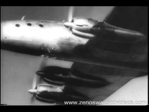 Lockheed Constellation sets transcontinetal record on first public flight 4/17/1944