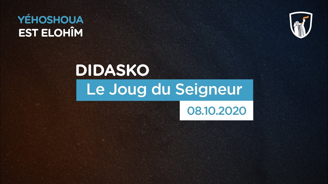 Thumbnail of video: Le joug du Seigneur - Didasko