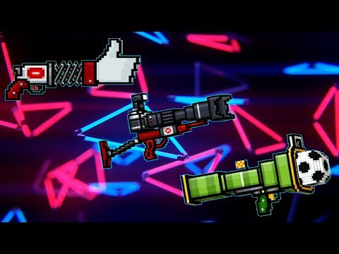 Like Launcher + Snap Attacker + Football Cannon (Pixel Gun 3D)