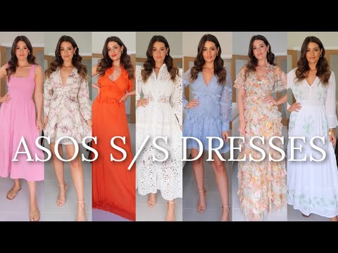 10 ASOS SPRING SUMMER DRESSES - OCCASION WEAR & CASUAL...