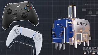 Testing the k-silver hall effect sticks on the dualsense and series controller