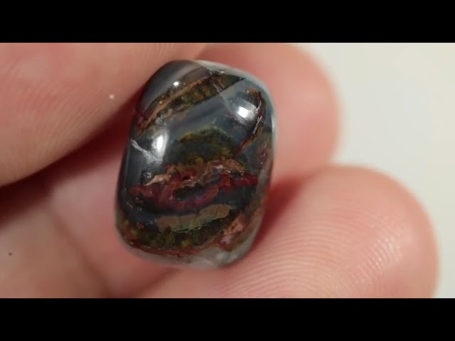 كريزوكولا بشوائب نحاس نادرة طبيعي (غير معالج) 10 ق...