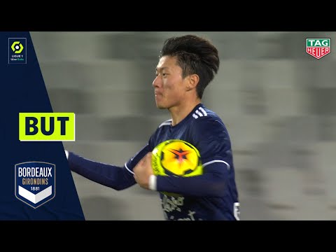 But Ui Jo HWANG (73' FC GIRONDINS DE BORDEAUX) FC GIRONDINS DE BORDEAUX-STADE DE REIMS (1-3) 20/21