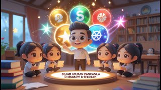 Download lagu Belajar Aturan Pancasila di Rumah & Sekolah 🏡📚 | Pendidikan Pancasila Kelas 2 | Kurikulum Merdeka mp3