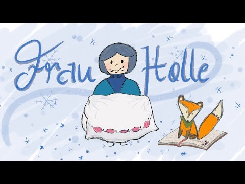 Frau Holle ❉ Ein Märchen der Brüder Grimm ❉ Hörbuch mit Illustrationen ❉ Goldmarie und Pechmarie