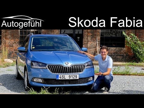 Skoda Fabia FULL REVIEW Facelift 2019 Estate Combi vs Hatch new neu - Autogefühl