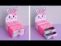 How To Make Mini Bed Diy Bed From Firebox DIY School Project Easy Bed From Firebox Paper Crafts