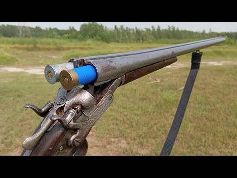 A Closer Look at the World's Most Antique Double Barrel Shotgun