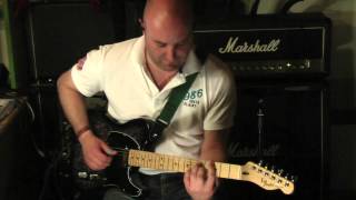 Video thumbnail for Fender Telecaster FSR Black Paisley by Rick de Vries
